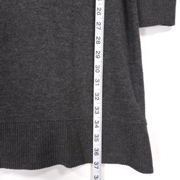 NWT LUCKY BRAND Women Cloud Jersey MockNeck Dress Gray Soft Sweater Dress MEDIUM - Picture 10 of 14